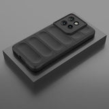 Motorola Edge 50 Neo Rugged TPU Cover - Sort
