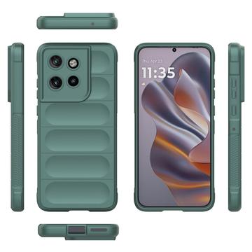 Motorola Edge 50 Neo Rugged TPU Cover - Grøn