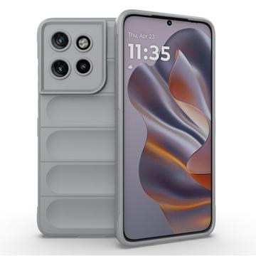 Motorola Edge 50 Neo Rugged TPU Cover - Lysegrå