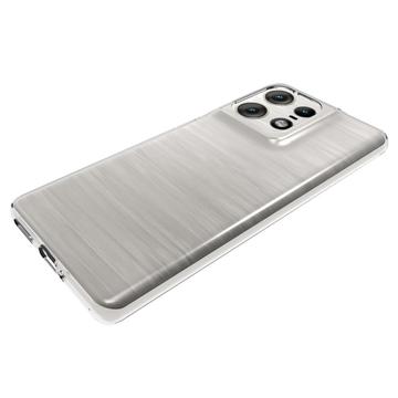 Motorola Edge 50 Pro Skridsikkert TPU Cover - Gennemsigtig