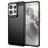 Motorola Edge 50 Pro Børstet TPU Cover - Karbonfiber - Sort