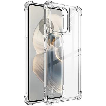 Motorola Edge 50 Pro Imak Faldsikkert TPU Cover - Gennemsigtig
