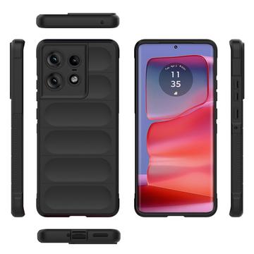 Motorola Edge 50 Pro Rugged TPU Cover - Sort