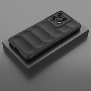 Motorola Edge 50 Pro Rugged TPU Cover - Sort