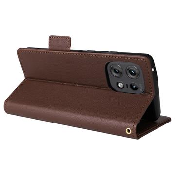 Motorola Edge 50 Pro Pung med Magnetisk Lukning - brun