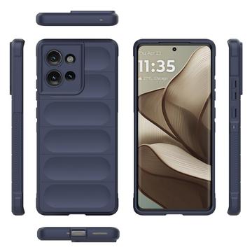 Motorola Edge 50 Rugged TPU Cover - Mørkeblå