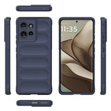 Motorola Edge 50 Rugged TPU Cover - Mørkeblå