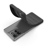 Motorola Edge 50 Rugged TPU Cover - Lysegrå
