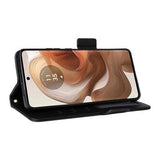 Motorola Edge 50 Ultra/Moto X50 Ultra Pung med Magnetisk Lukning - sort