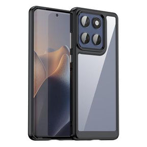 Motorola Edge 60/60 Fusion Anti-Shock Hybrid Cover - Sort