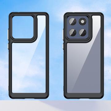 Motorola Edge 60/60 Fusion Anti-Shock Hybrid Cover - Sort