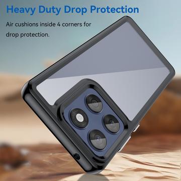 Motorola Edge 60/60 Fusion Anti-Shock Hybrid Cover - Sort