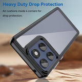 Motorola Edge 60/60 Fusion Anti-Shock Hybrid Cover - Sort