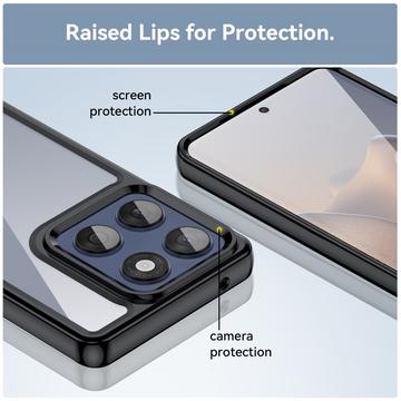 Motorola Edge 60/60 Fusion Anti-Shock Hybrid Cover - Sort