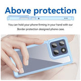 Motorola Edge 60/60 Fusion Anti-Shock Hybrid Cover - Blå