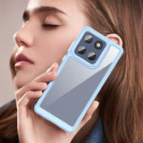 Motorola Edge 60/60 Fusion Anti-Shock Hybrid Cover - Blå