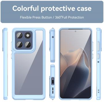 Motorola Edge 60/60 Fusion Anti-Shock Hybrid Cover - Blå