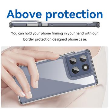 Motorola Edge 60/60 Fusion Anti-Shock Hybrid Cover - Gennemsigtig