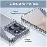 Motorola Edge 60/60 Fusion Anti-Shock Hybrid Cover - Gennemsigtig
