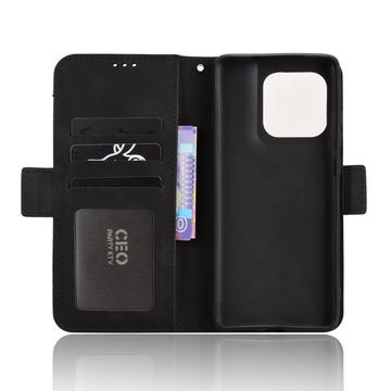 Motorola Edge 60/60 Fusion Kortholder Pung Etui - Sort