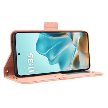 Motorola Edge 60/60 Fusion Kortholder Pung Etui - Pink