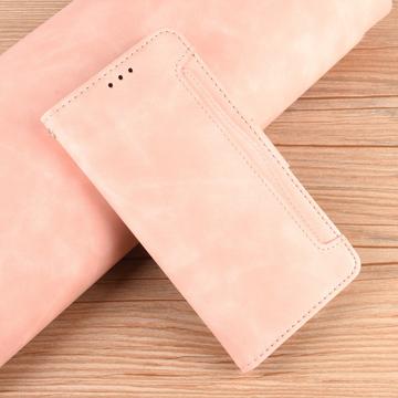 Motorola Edge 60/60 Fusion Kortholder Pung Etui - Pink