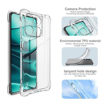 Motorola Edge 60 Fusion Imak Faldsikkert TPU Cover - Gennemsigtig