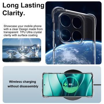 Motorola Edge 60 Fusion Imak Faldsikkert TPU Cover - Gennemsigtig