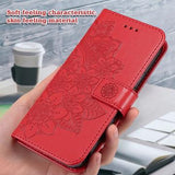 Motorola Edge 60 Fusion Mandala Series Etui med Pung - Rød