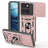 Motorola Edge 60 Fusion Roterende Ring Hybrid Cover med Kameraskjold - Rødguld