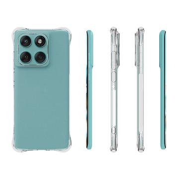 Motorola Edge 60 Fusion Stødtæt TPU Cover - Gennemsigtig
