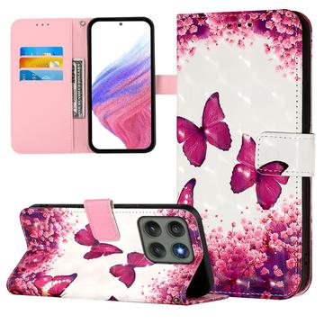 Motorola Edge 60 Pro Wonder Series Pung - Rosensommerfugle