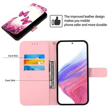 Motorola Edge 60 Pro Wonder Series Pung - Rosensommerfugle