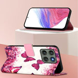 Motorola Edge 60 Pro Wonder Series Pung - Rosensommerfugle