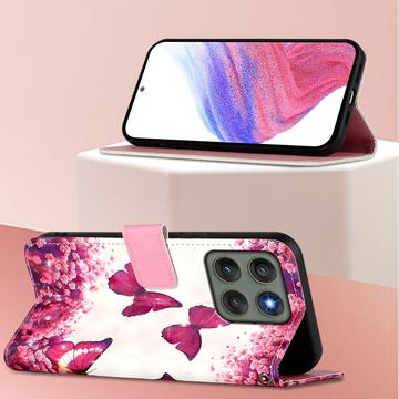 Motorola Edge 60 Pro Wonder Series Pung - Rosensommerfugle