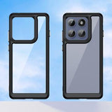 Motorola Edge 60 Pro Anti-Shock Hybrid Cover - Sort