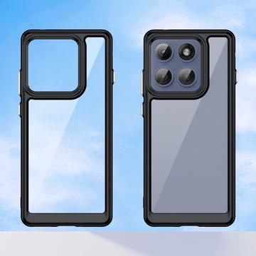 Motorola Edge 60 Pro Anti-Shock Hybrid Cover - Sort