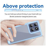 Motorola Edge 60 Pro Anti-Shock Hybrid Cover - Blå