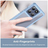 Motorola Edge 60 Pro Anti-Shock Hybrid Cover - Blå