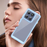 Motorola Edge 60 Pro Anti-Shock Hybrid Cover - Blå