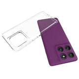 Motorola Edge 60 Pro Skridsikkert TPU Cover - Gennemsigtig