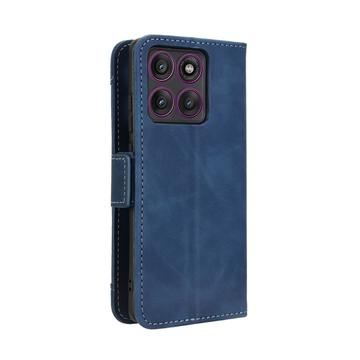 Motorola Edge 60 Pro Kortholder Pung Etui - Blå