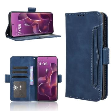 Motorola Edge 60 Pro Kortholder Pung Etui - Blå