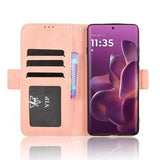 Motorola Edge 60 Pro Kortholder Pung Etui - Pink
