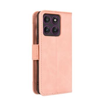 Motorola Edge 60 Pro Kortholder Pung Etui - Pink