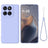 Motorola Edge 60 Pro Flydende silikone cover med håndrem - Lilla