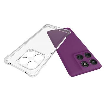 Motorola Edge 60 Pro Stødtæt TPU Cover - Gennemsigtig