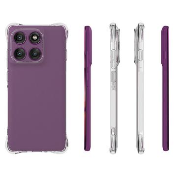 Motorola Edge 60 Pro Stødtæt TPU Cover - Gennemsigtig