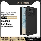 Motorola Edge 60 Stylus Imak UC-3 Series TPU Cover - Sort