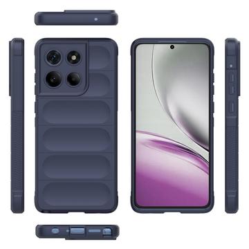 Motorola Edge 60 Stylus Rugged TPU Cover - Mørkeblå
